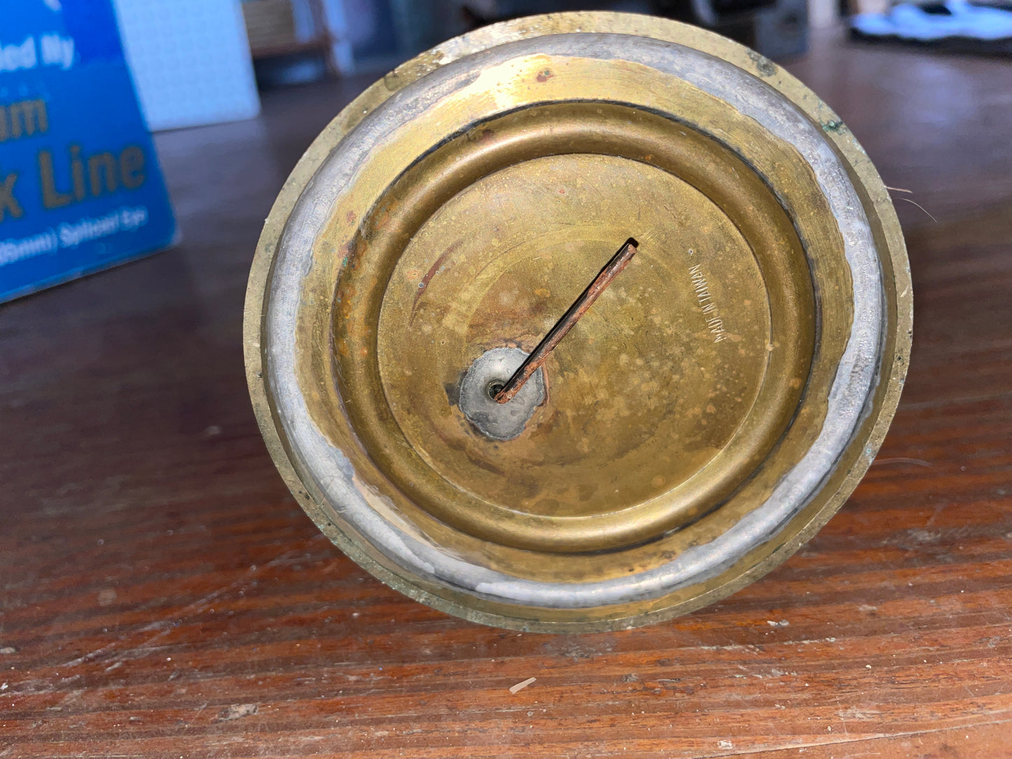 Weems & Plath Brass Annapolis MD Oil Lamp