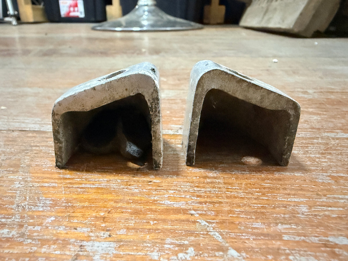 PAIR Aluminum Track Ends - 1 5/16" Width