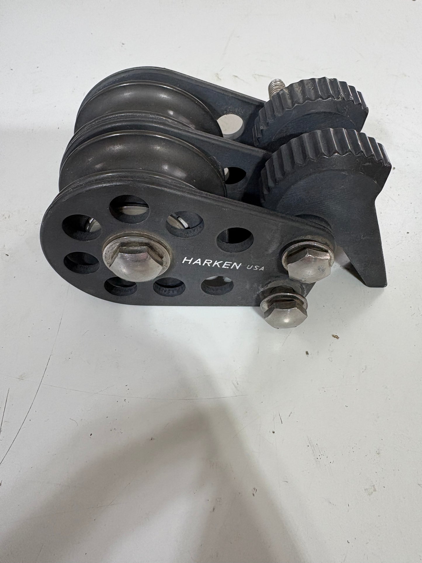 Harken Double Cheek Block with Jammers