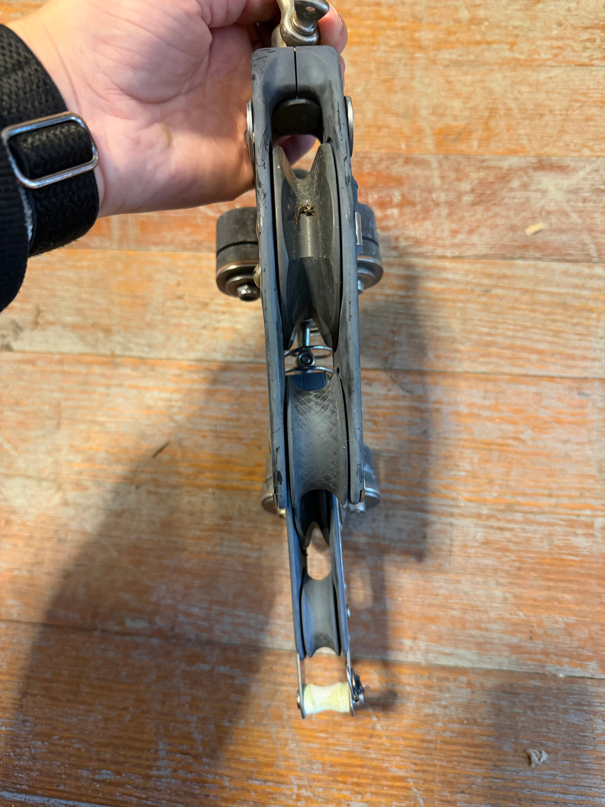 Double Hexaratcheting Fiddle Blocks With Cam Cleats