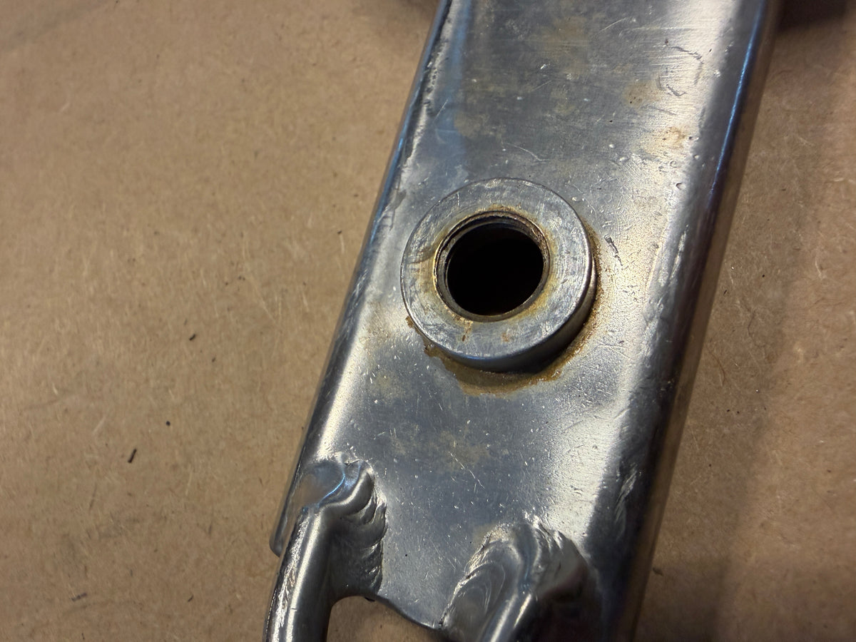 1 1/4" Stainless Steel Mast / Spinnaker Ring Track Car - 2" Eye - Missing Bolt