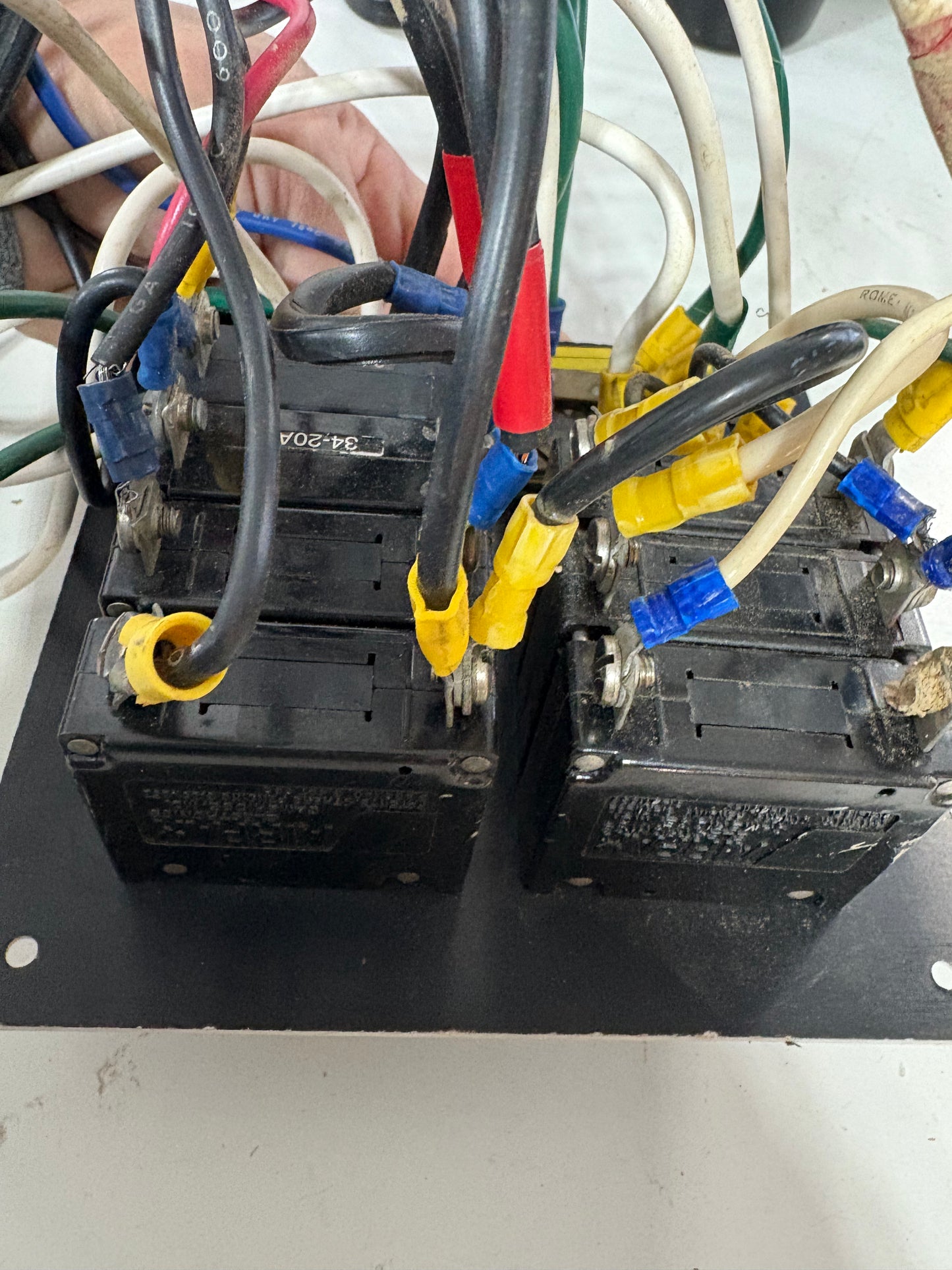 Electric Panel 5 Switches