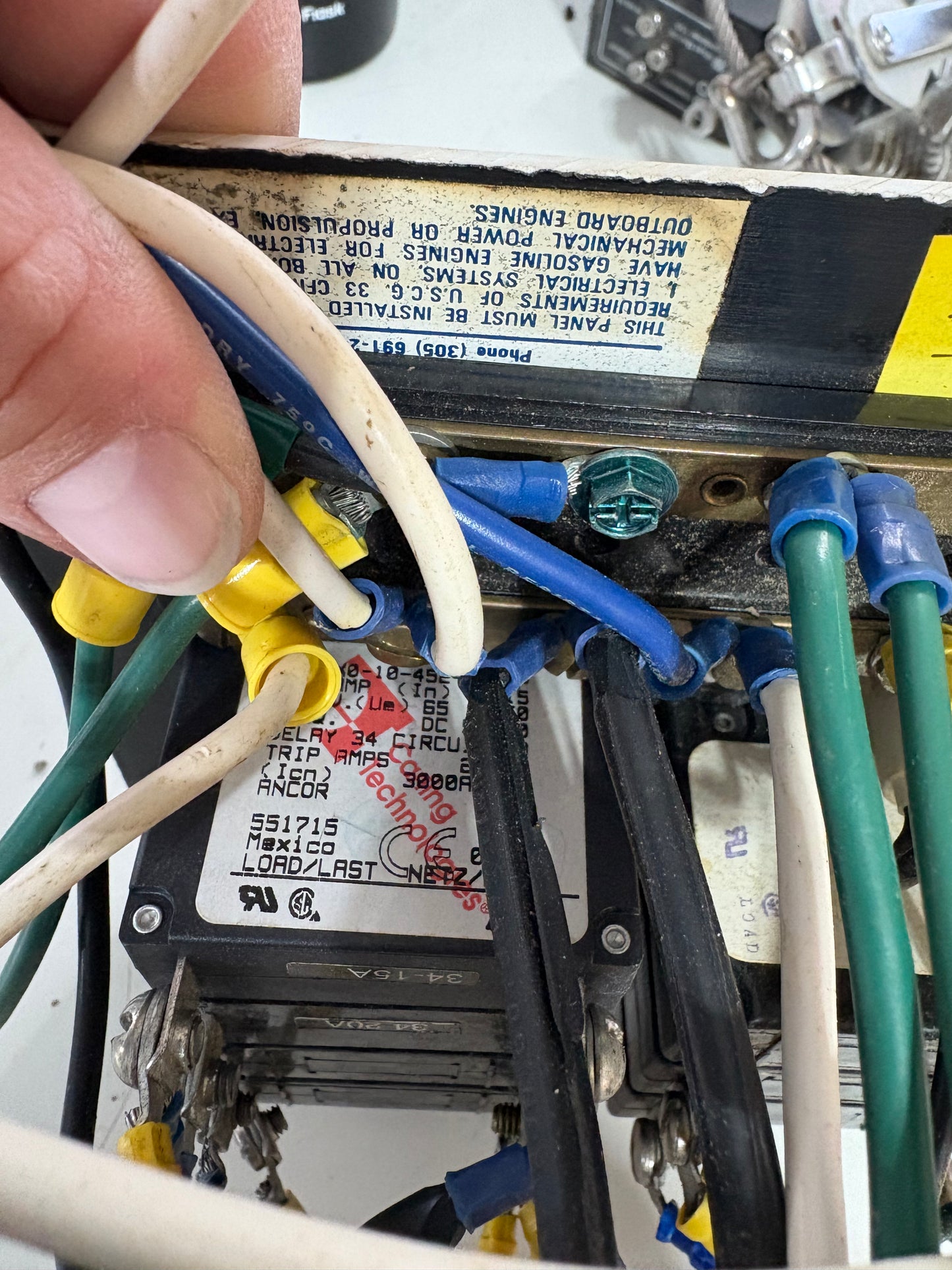 Electric Panel 5 Switches