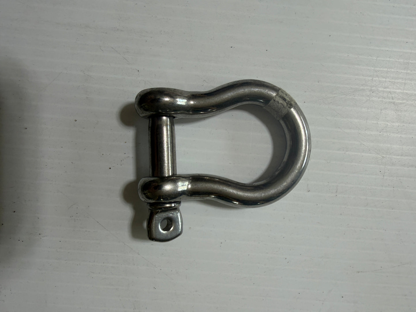 3/8" Stainless Steel Bow Shackle - 3/4" Width