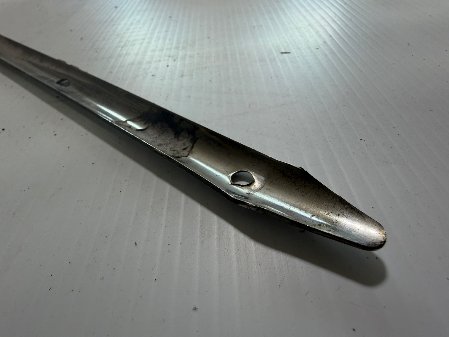 12" x 3/4" Curved Stainless Rub Rail Guide