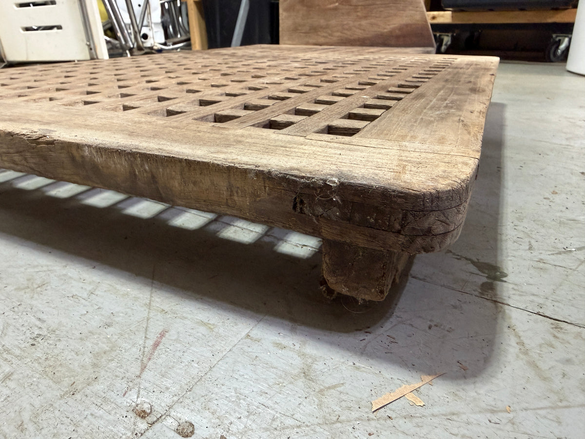 Teak Grate OFF Trintella IV - Unique Shaped -- #401