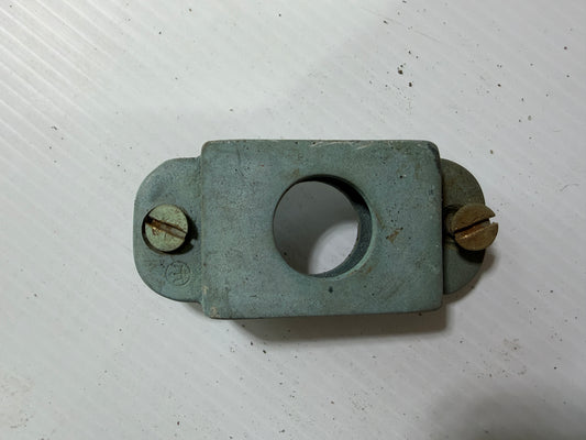 Vintage Bronze Merriman Insert Winch Handle Holder - 1 1/2" Width x 1/4" Thickness