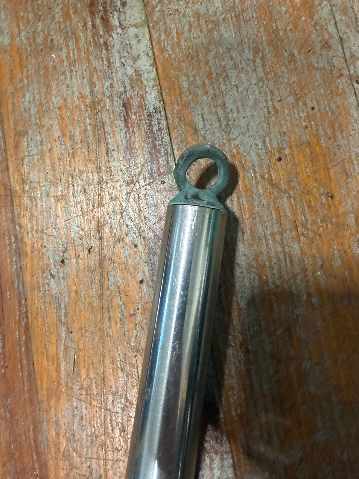 LOT OF 4 - 25 1/4" Tall Double Lifeline Stanchions - Unique Aluminum Bases