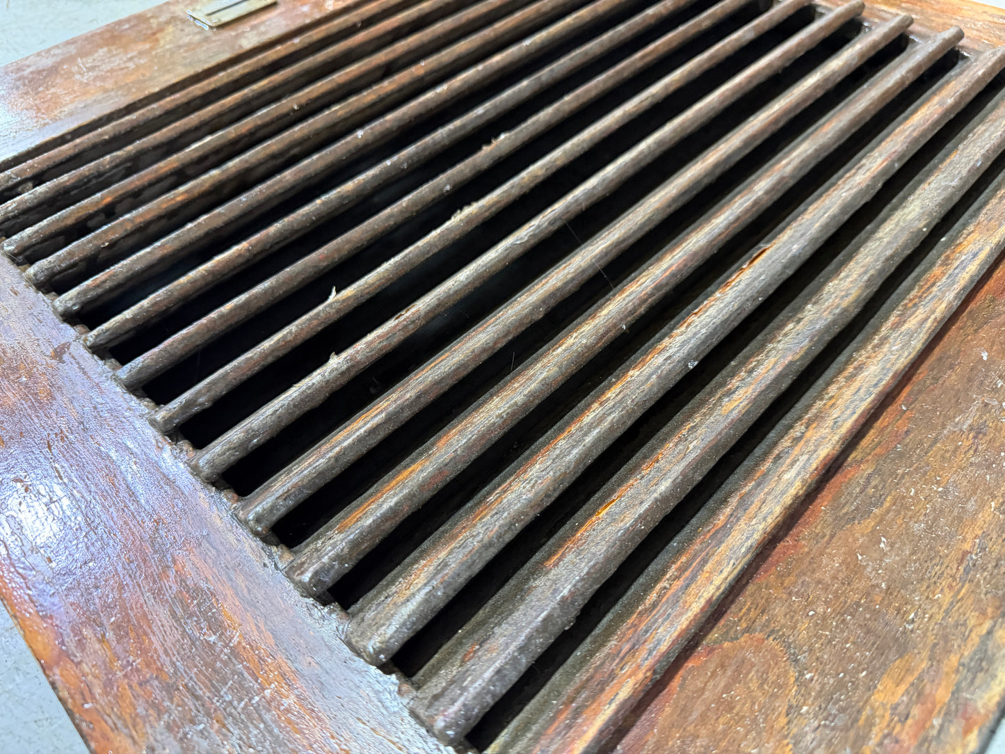 Single Louvered Teak Companionway Board OFF Pearson Coaster 30 - #62
