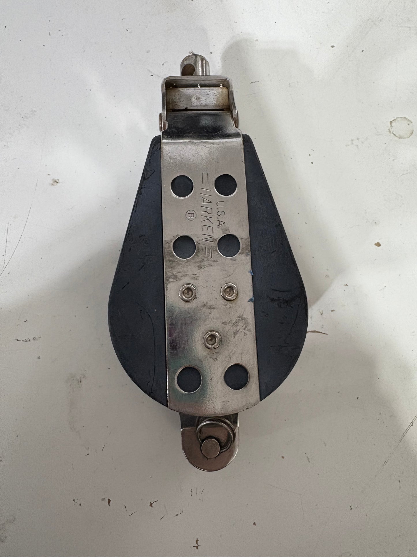 Harken 3" Sheaved Double Block With Beckett - 11/16" Line