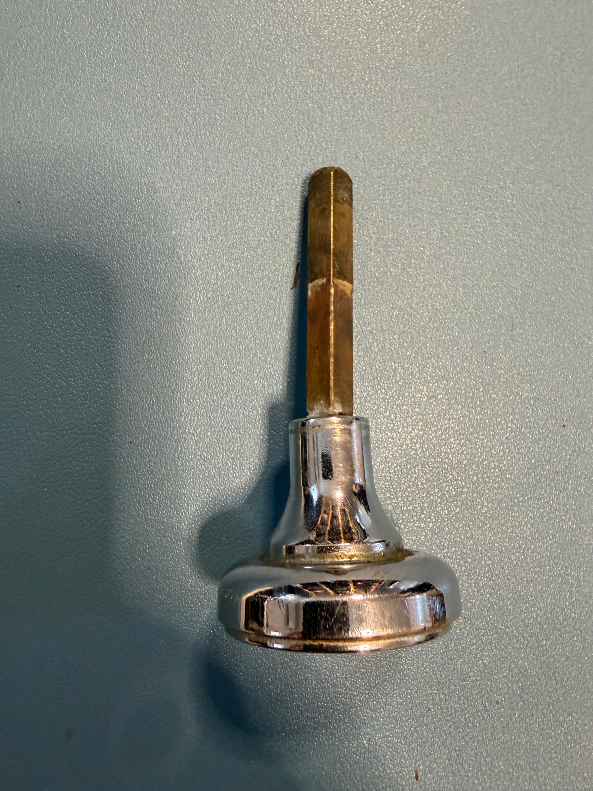 Door Handle - 5/16" x 2 1/8" Brass Key