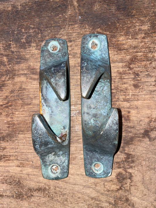 Pair OF 6” Bronze Chock Cleats