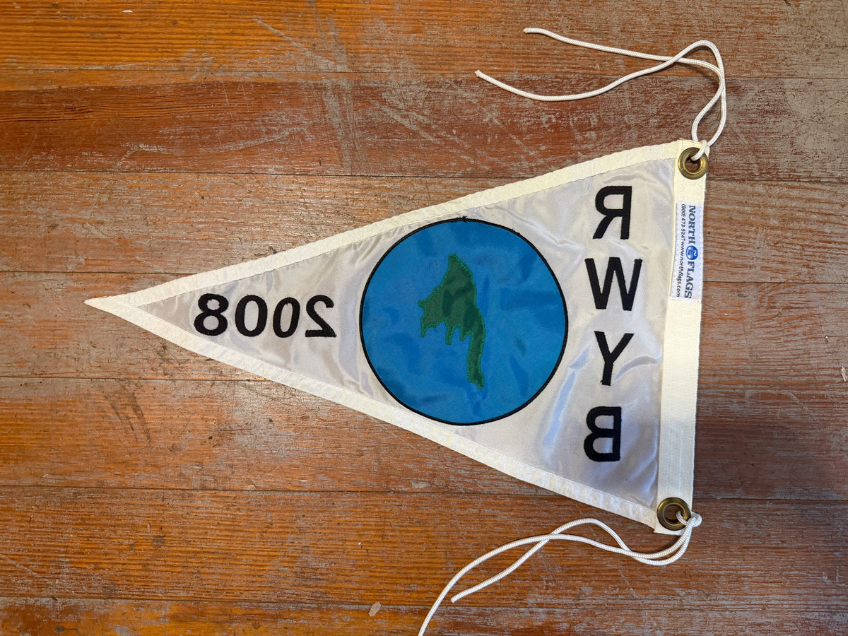 RWYB 2008 Burgee - 12" x 29"