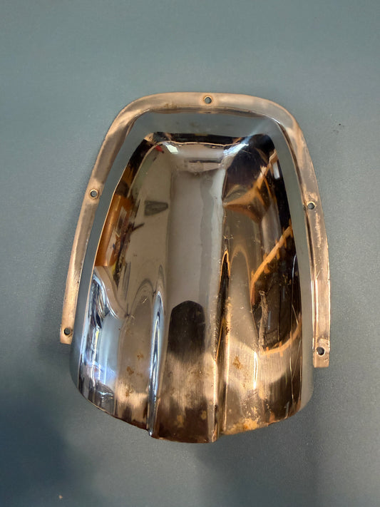 Stainless Steel Clam Shell Vent - 8" Length x 6 3/4" Width x 3" Height
