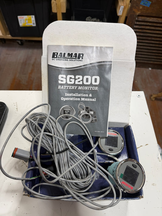 Balmar SG200 Battery Monitor Kit - COMES WITH 2