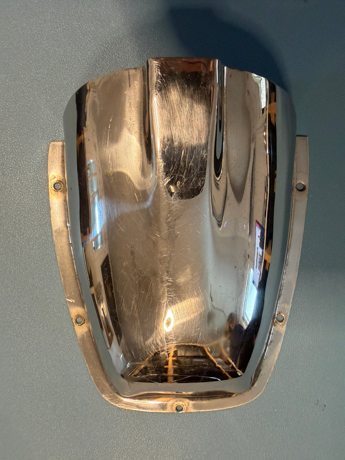 Stainless Steel Clam Shell Vent - 7 1/4" Length x 5 3/4" Width x 2 1/4" Height