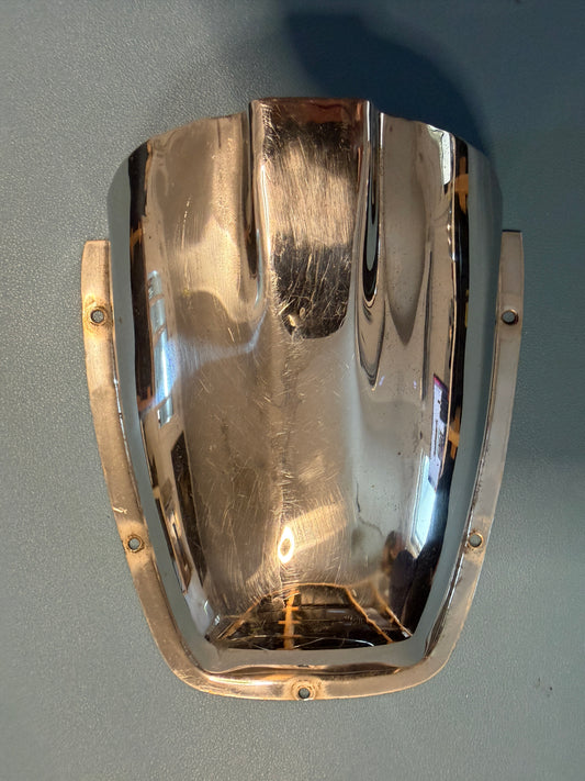 Stainless Steel Clam Shell Vent - 7 1/4" Length x 5 3/4" Width x 2 1/4" Height