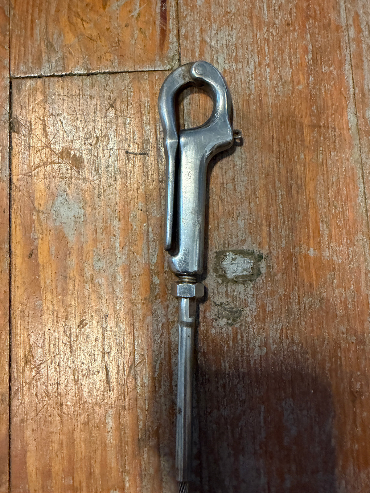 39" Long - Stainless Steel Lifeline Gate With Wichard Pelican Hook