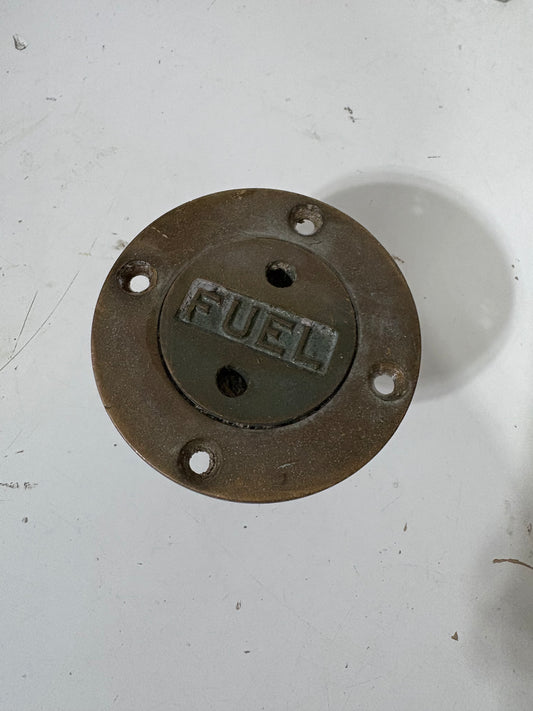 Bronze Fuel Cap / Plug / Deck Fill Plate