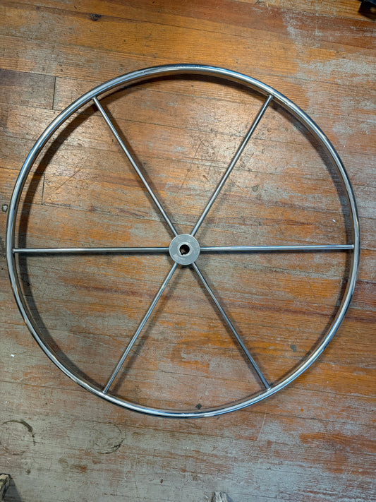 36" Edson Wheel - 1" Straight Keyed Shaft