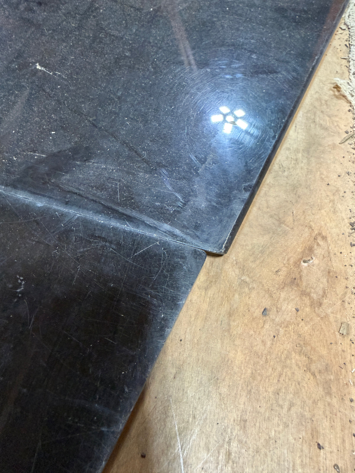 Set of 2 Plexiglass Companionway Boards -- #17