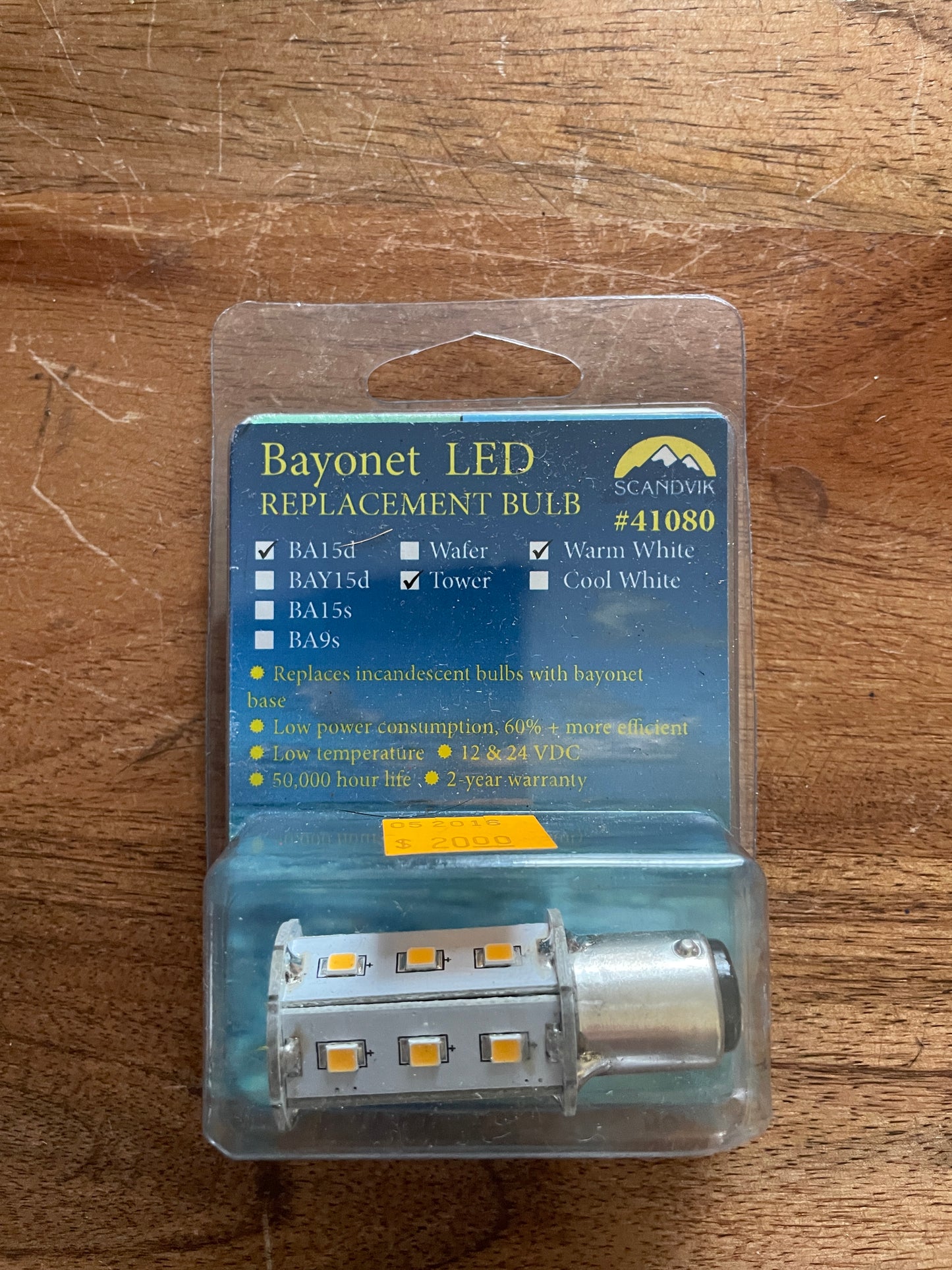 Bayonet LED Tower Replacement Bulb Model #41080- NEW