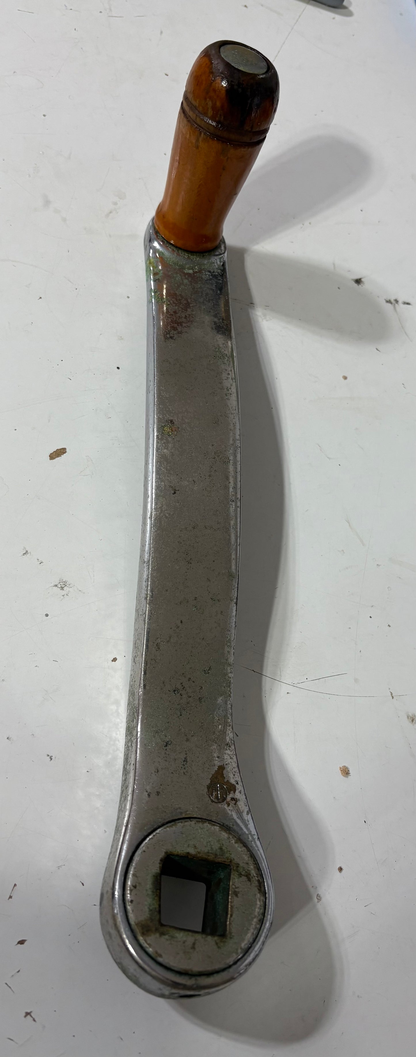 Chromed Bronze Winch Handle -11" Length