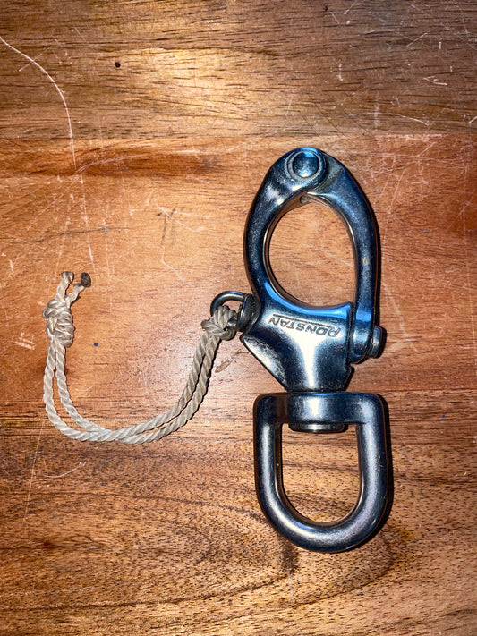 Large Ronstan Swivel Bail Shackle - 7/8” Eye