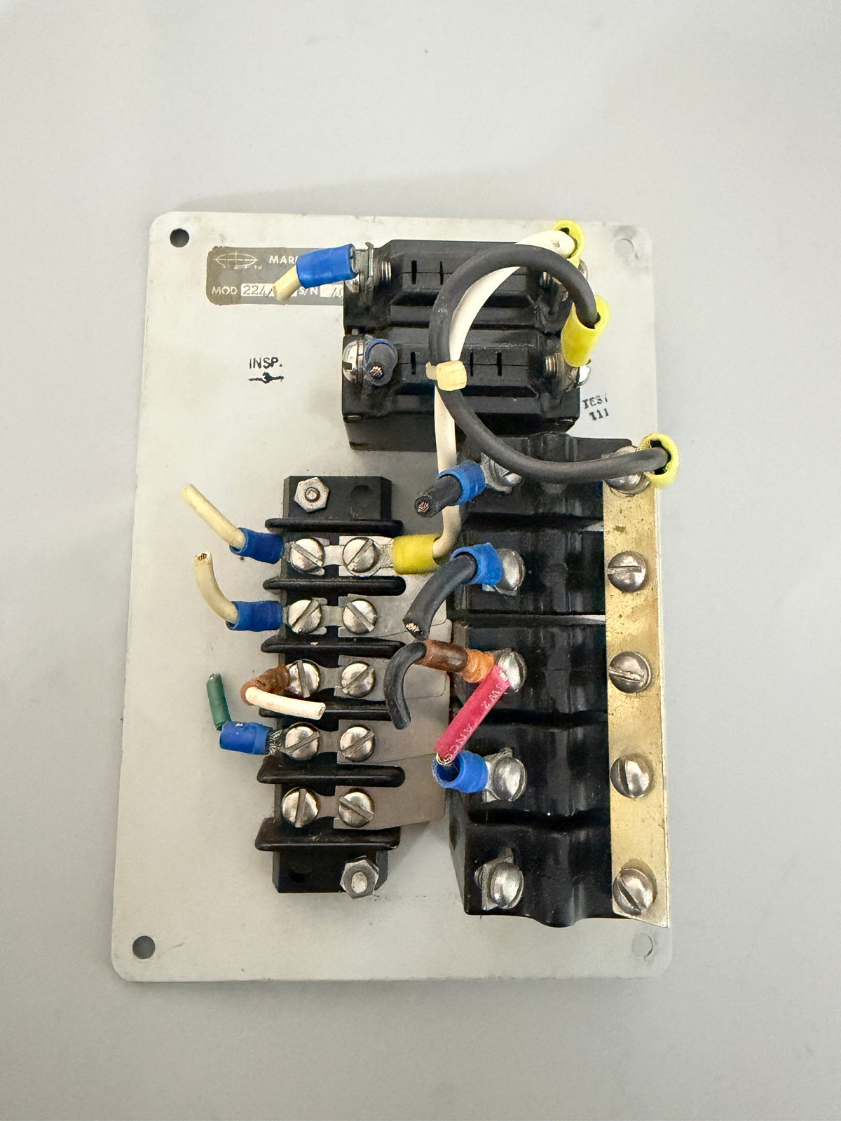 Marinetics AC Load Center Panel MODEL 224/2 SN 404
