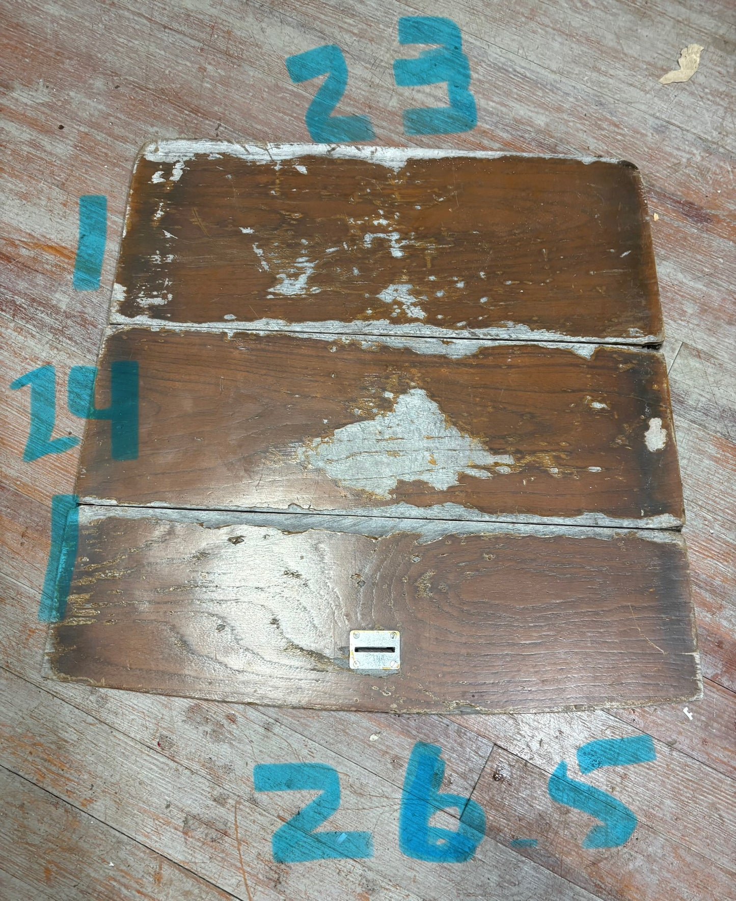 Teak Companionway Boards off Pearson 10M #51