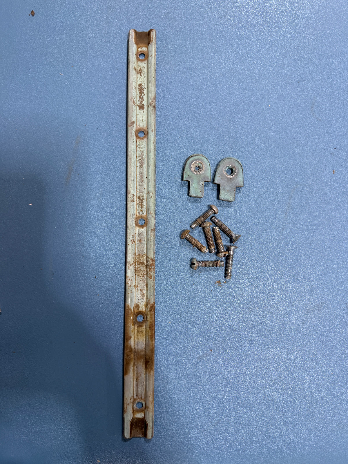 7/8" x 12 1/8" Length Bronze Track - Pearson Ensign 22