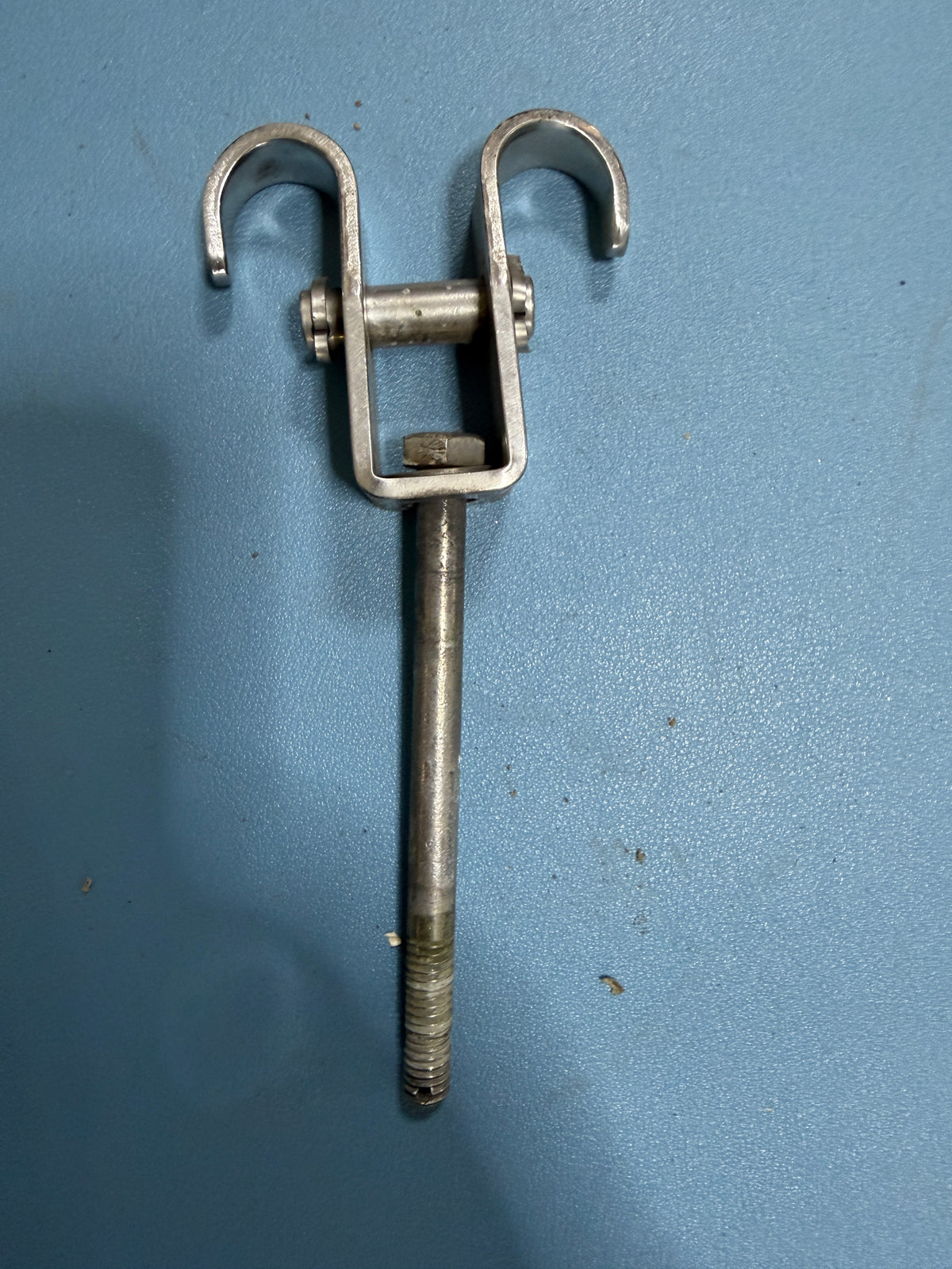 Schaefer Stainless Steel Reef Hook / Tack Assembly With 5/16" Vertical Bolt