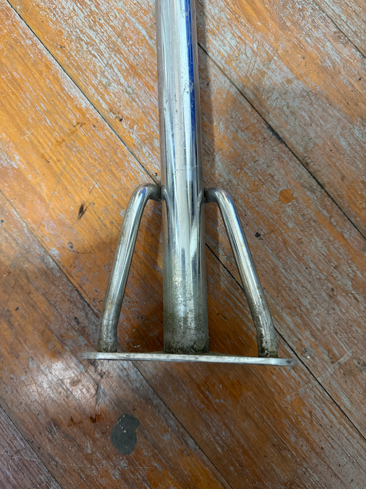 23 1/4" Height Single Lifeline Stanchion - Sits Angled Inward - Irwin 10/4