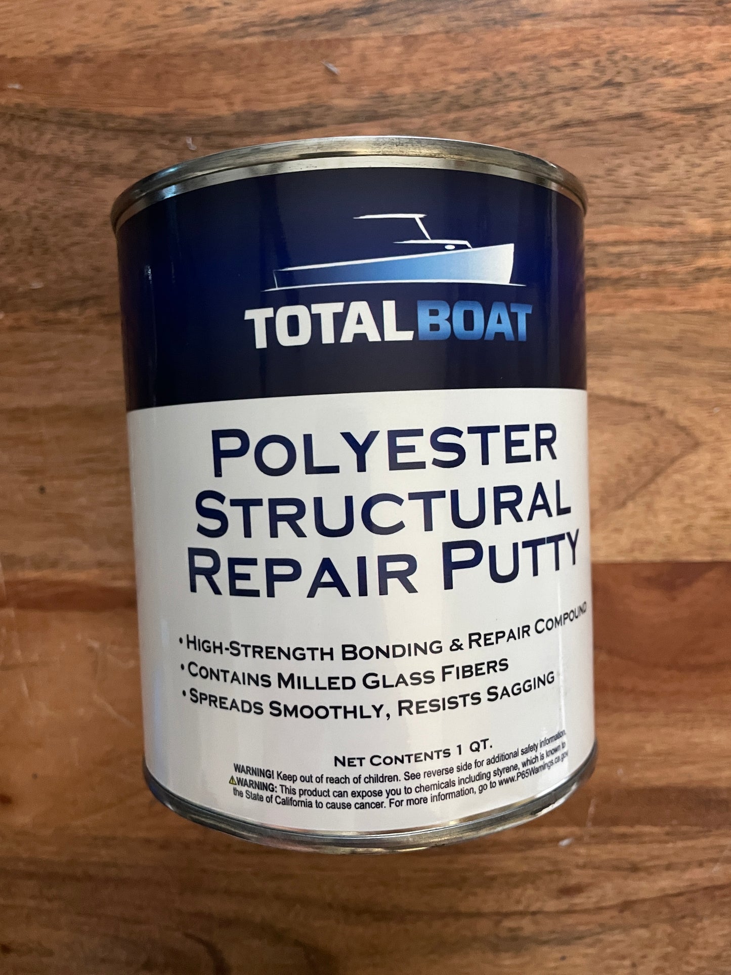 Total Boat Polyester Structural Repair Putty - NEW