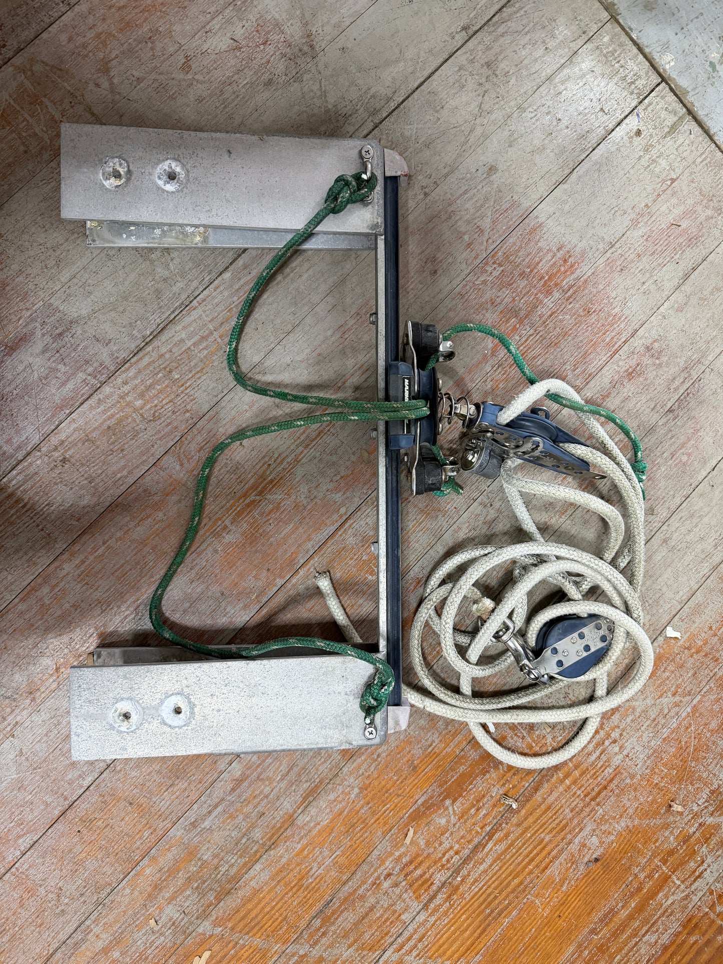 Small Raised Harken Traveler System - Morgan 22