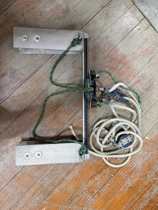 Small Raised Harken Traveler System - Morgan 22