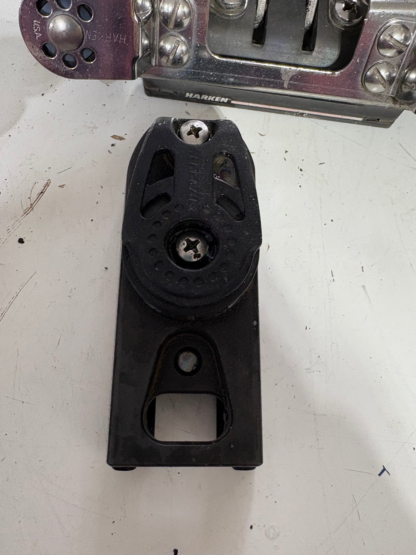5' Long Traveler with Harken Track Cars - 1" Track