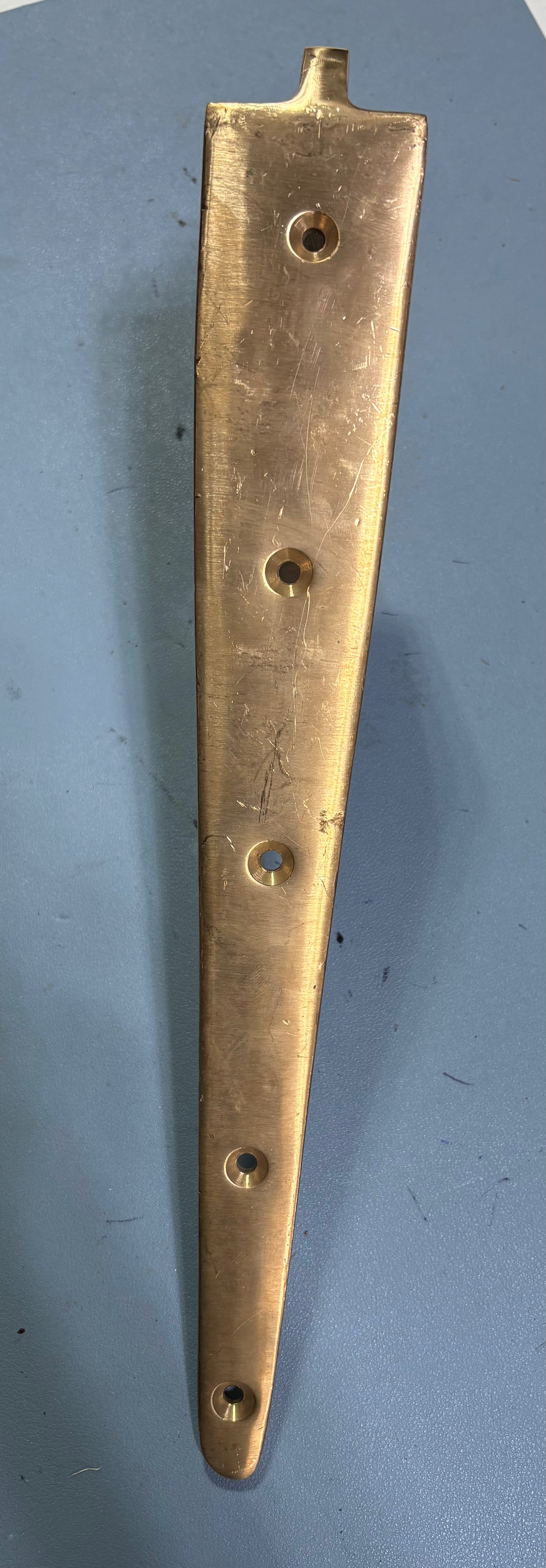 Bronze S Boat Stem Fitting Code HM5419 - Herreshoff