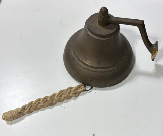 6" Solid Brass Ships Bell -- #12