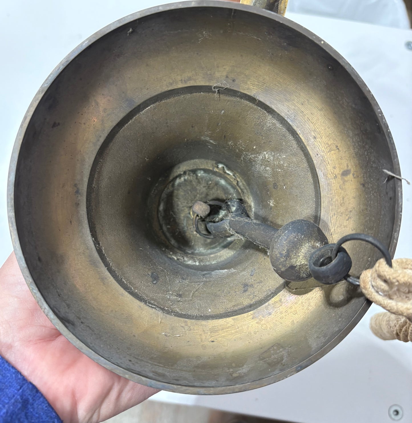 6" Solid Brass Ships Bell -- #12