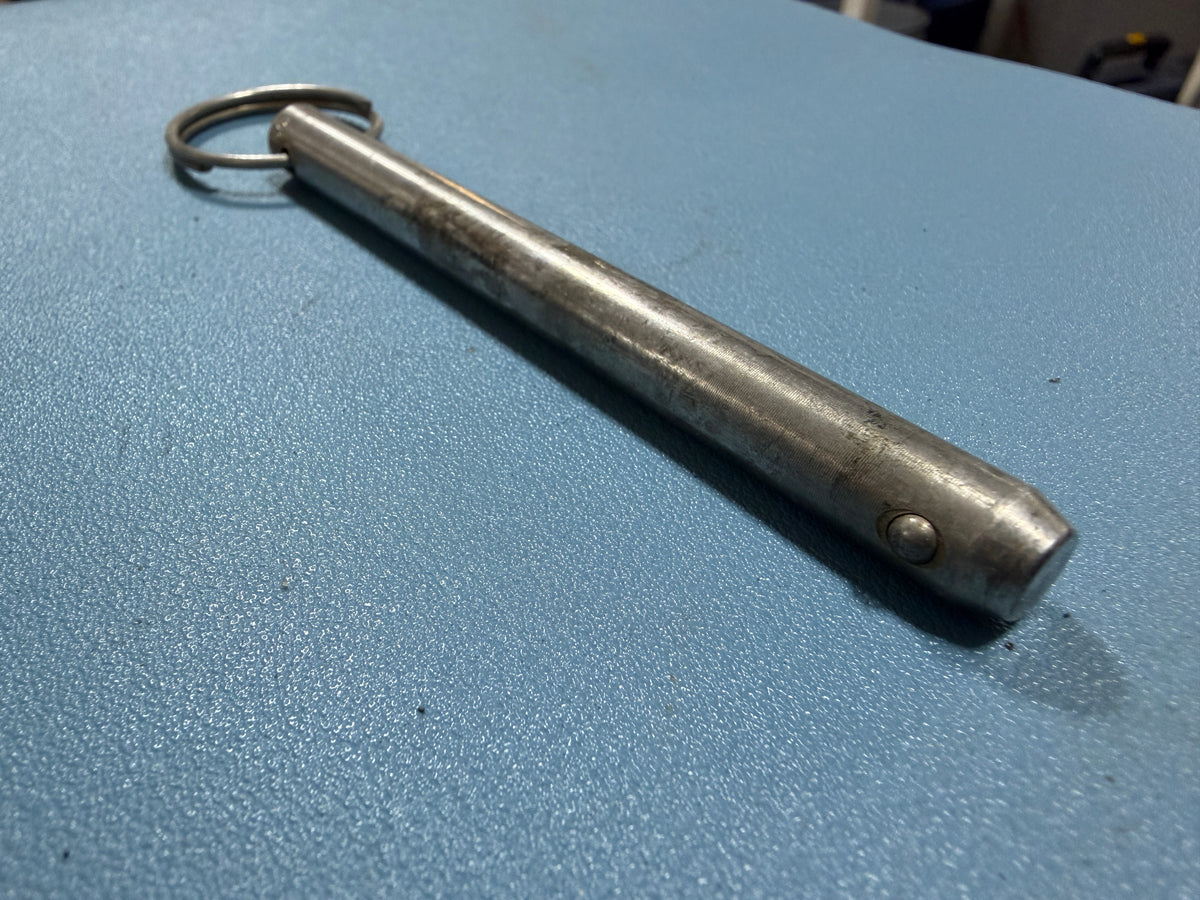 4 1/8" Length x 3/8" Diameter Clevis Pin with Ring