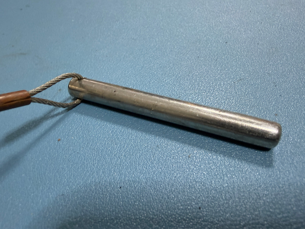 2 3/4" Length x 5/16" Stainless Pin - 8" Cable