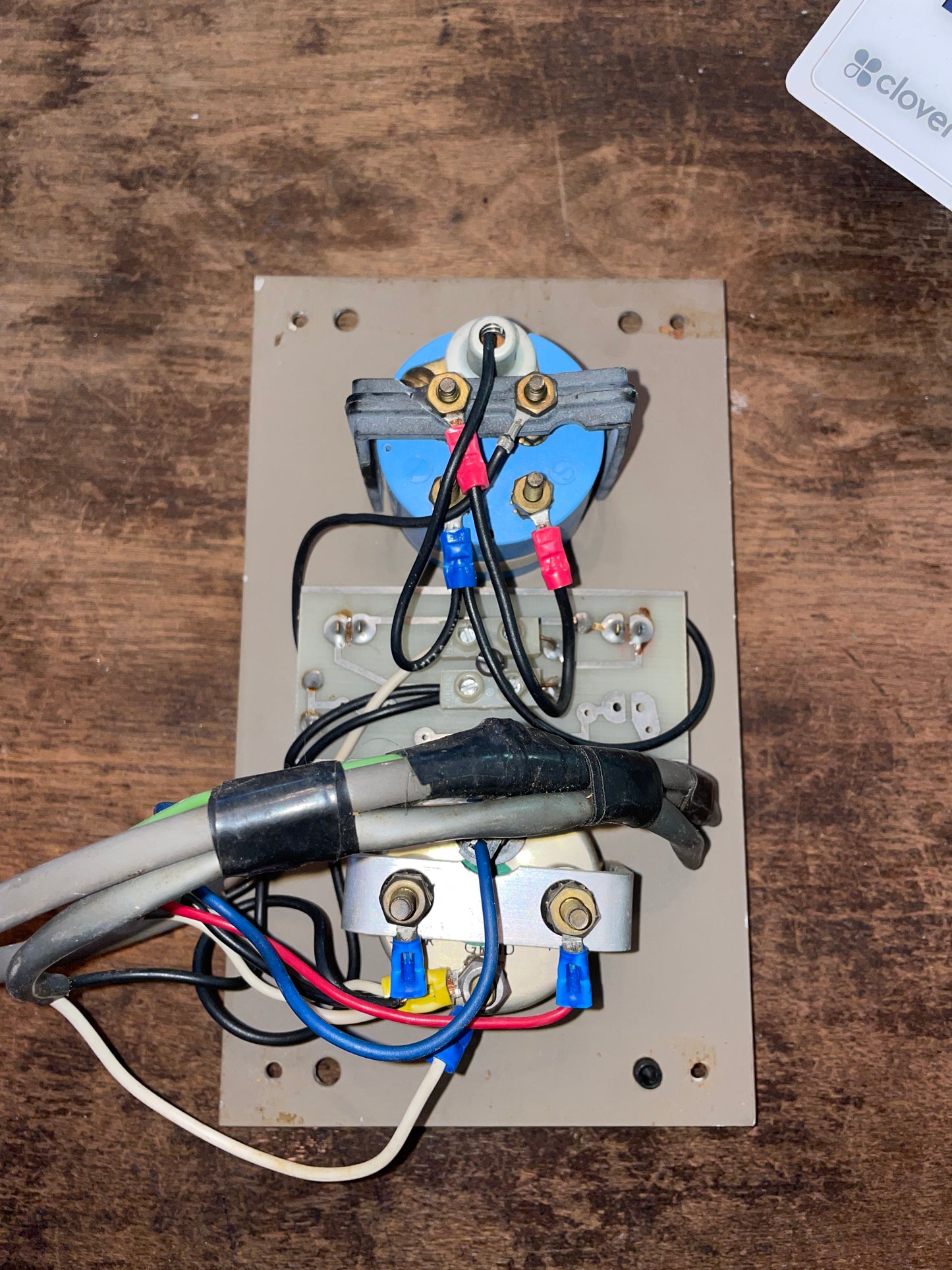 Volt & Fuel Gauge Panel Off A CS Yachts 33