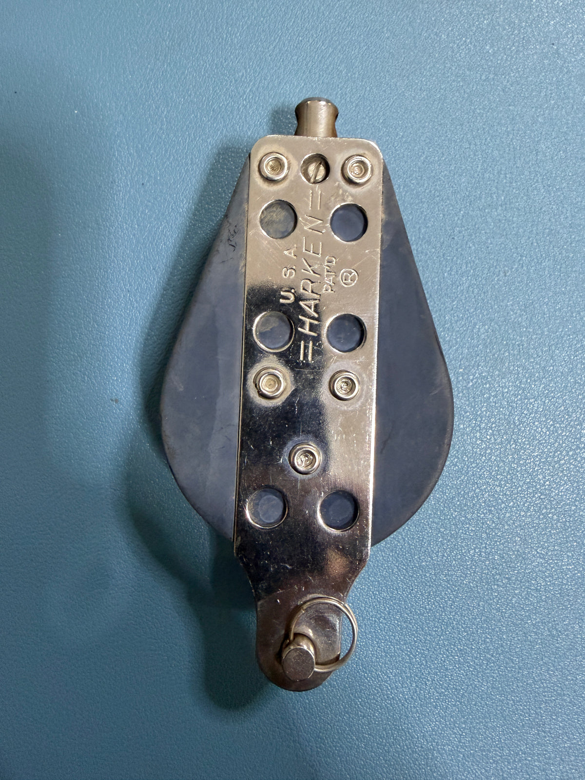 Harken 2 1/8" Sheave Fixed Single Block With Becket - 3/8" Line