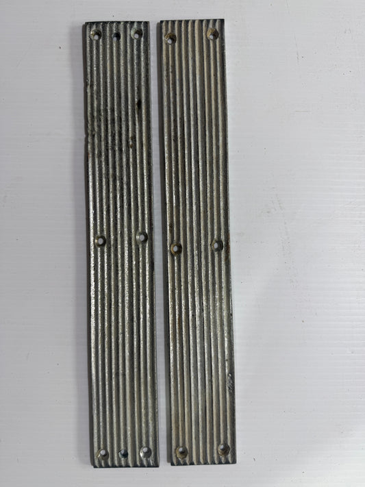 PAIR Chromed Bronze Step Hardware