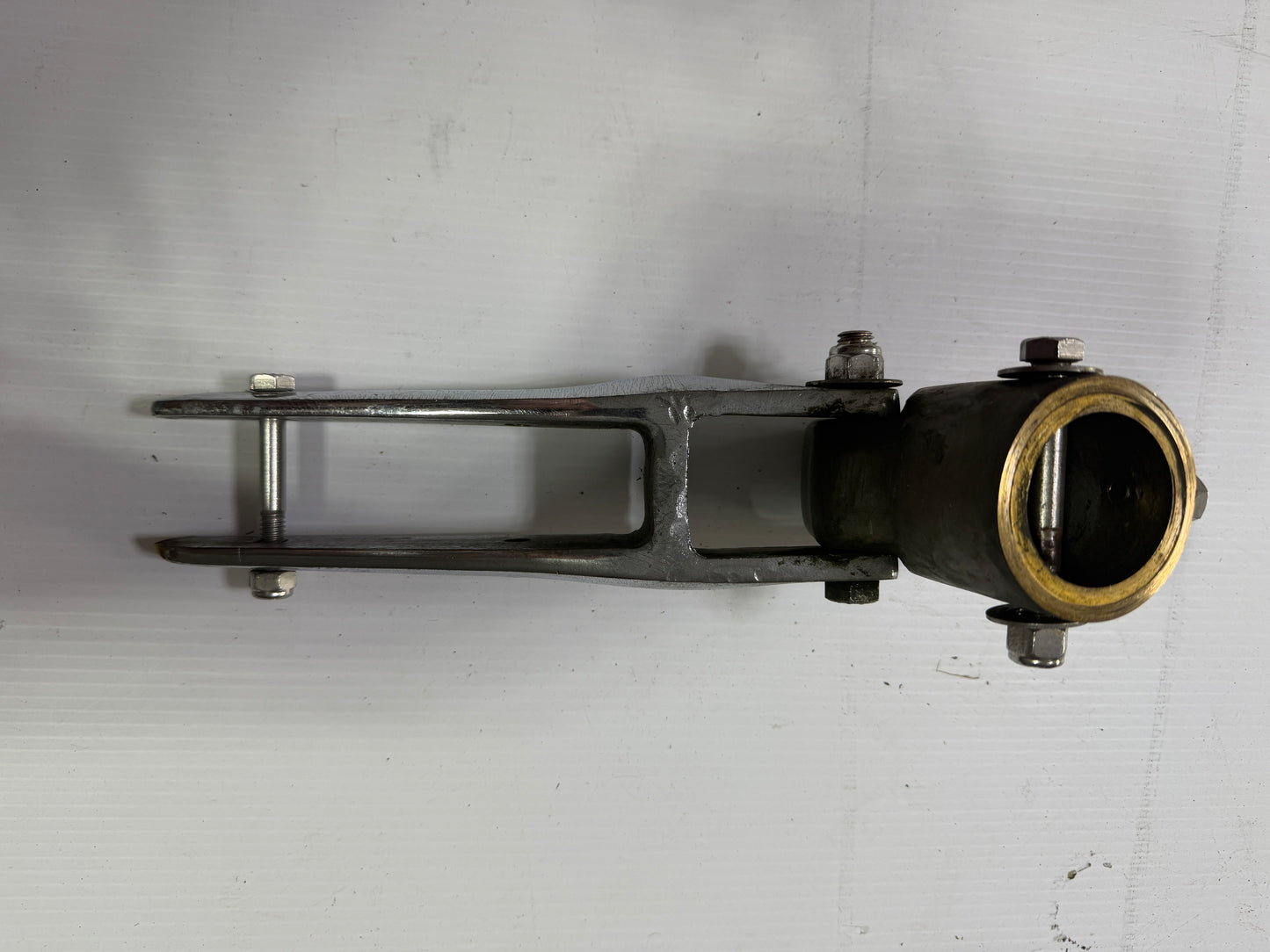 Coronado 27 Tiller Hardware and Rudder Cap -- #21