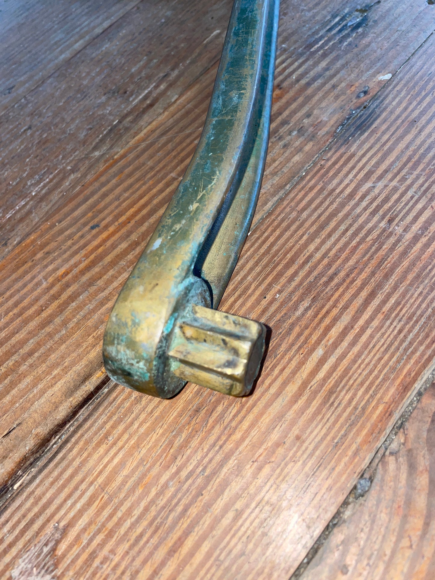 Barlow 10” Solid Bronze Winch Handle