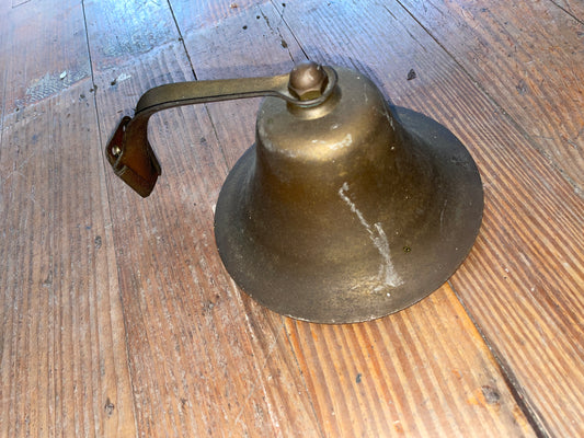 Brass 6” Ships Bell With Bracket