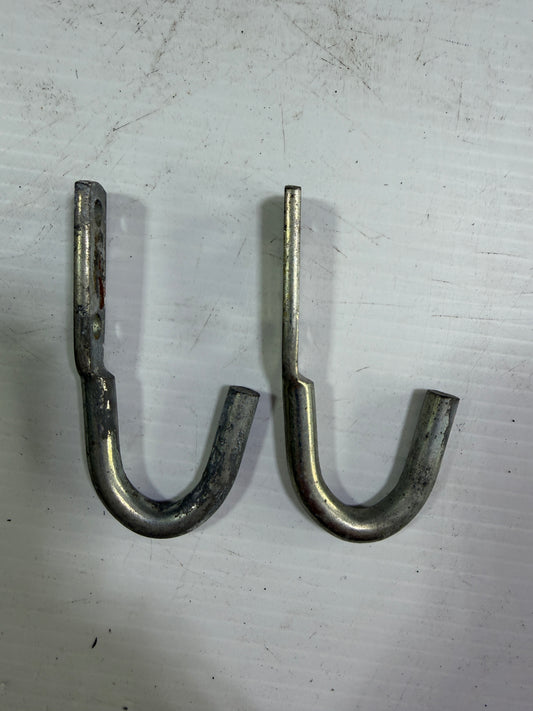 PAIR Galvanized Hooks