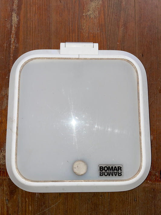 White Bomar Opening Hatch- ID 12” x 12”